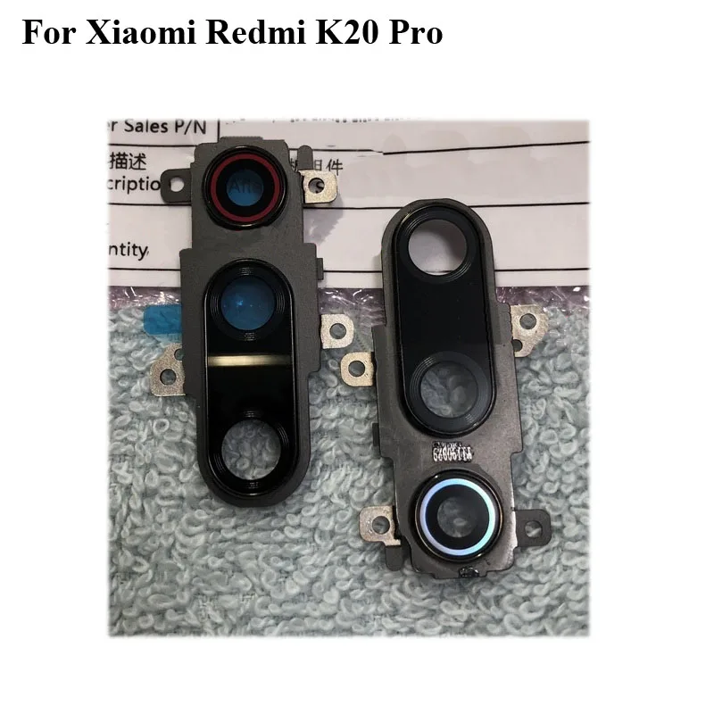 Задняя камера для xiaomi Redmi K20 pro K 20 стеклянная линза + Крышка камеры круглые детали