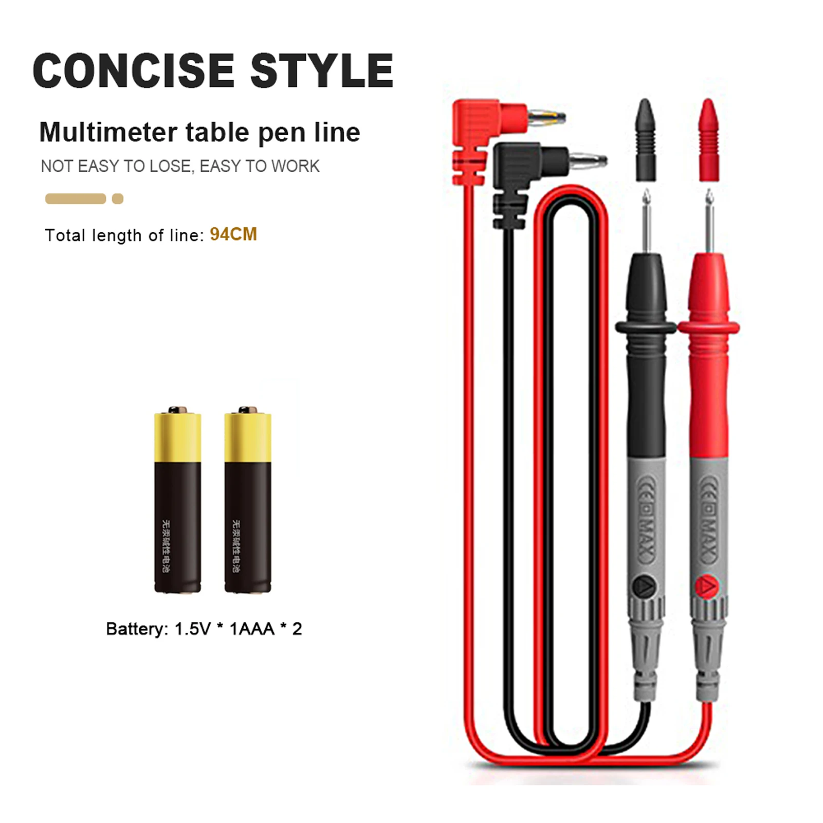 Цифровой мультиметр ET8134 измеритель напряжения и сопротивления постоянного