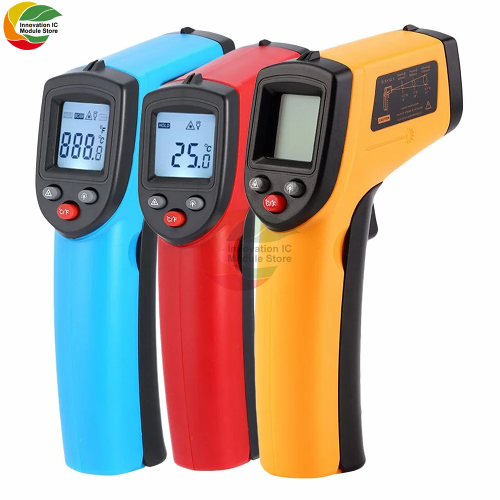 Прибор для обнаружения пистолет измерения температуры инфракрасный лазерный