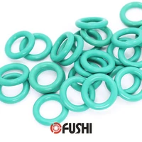 cs1 5mm fkm rubber o ring od 202122232425262728291 5 mm 100pcs o ring fluorine gasket oil seal green oring