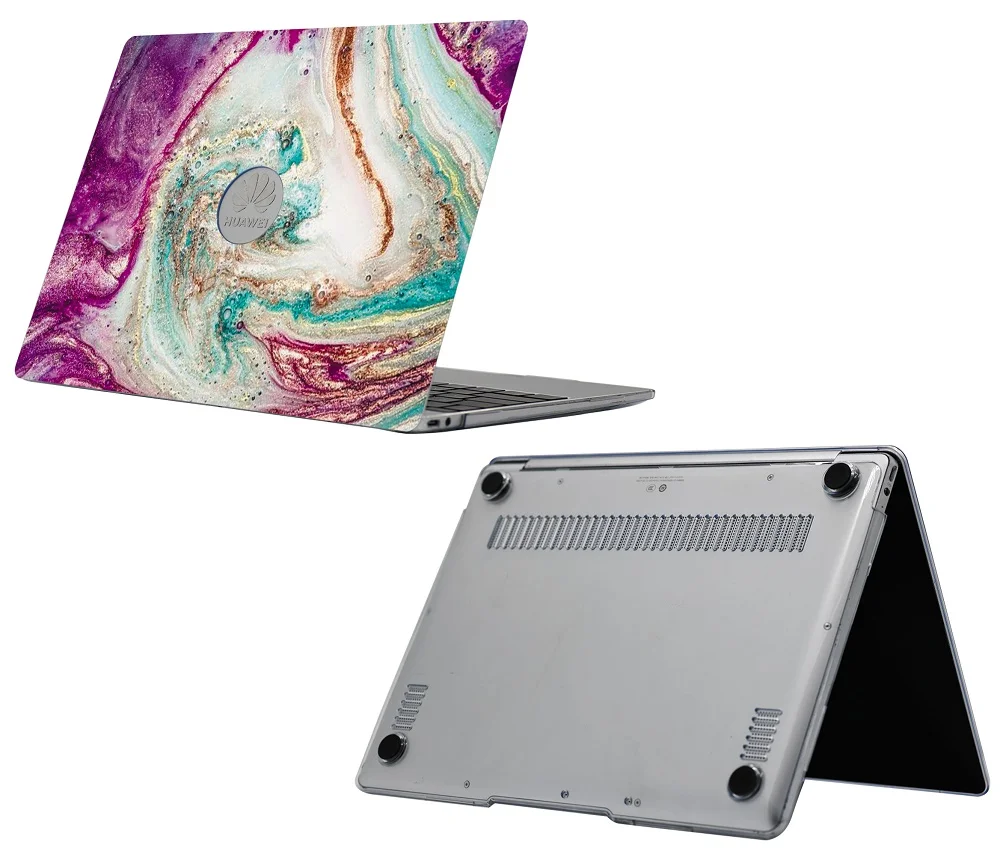 чехол для ноутбука с мраморн