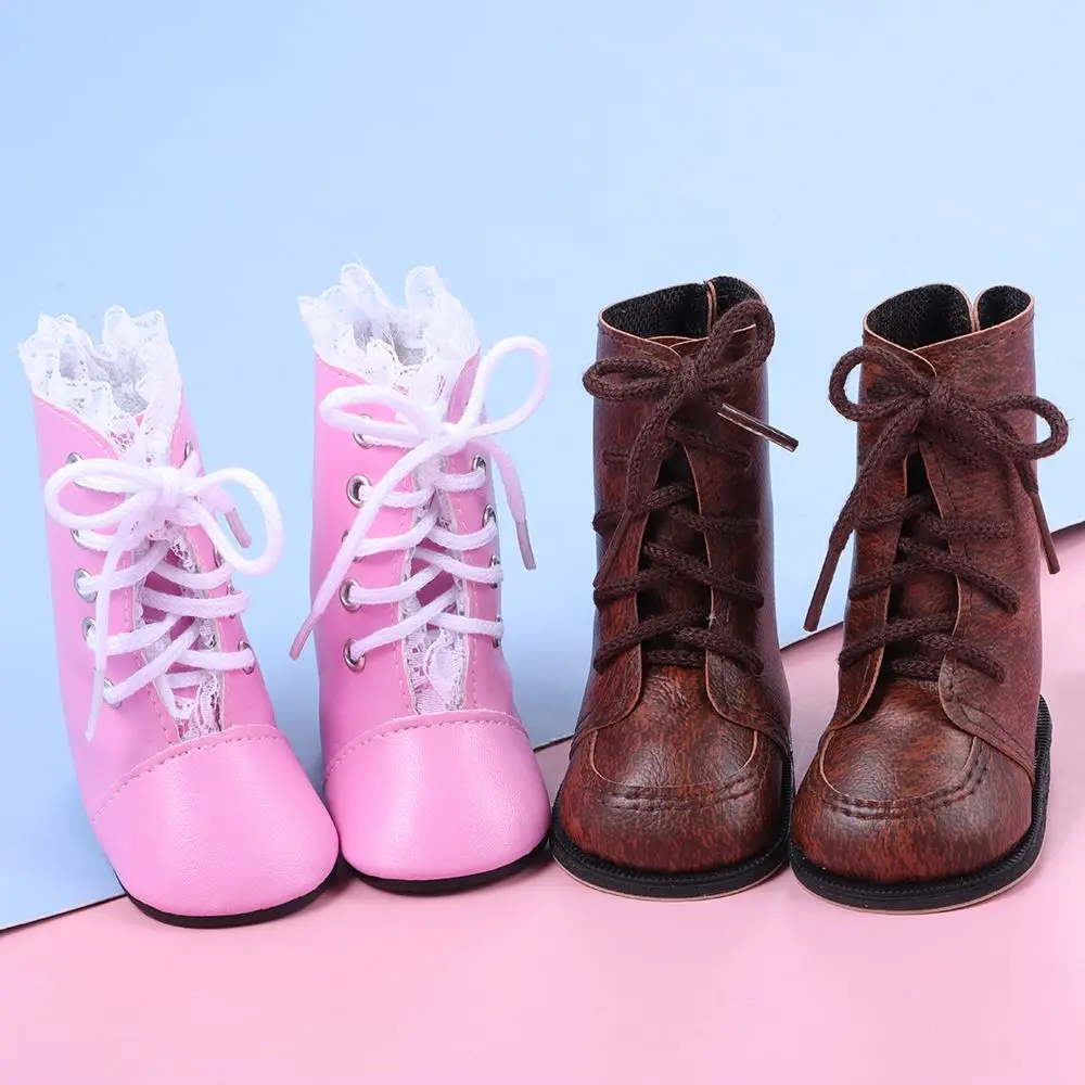 

1 пара, ботинки из искусственной кожи для кукол 18 дюймов