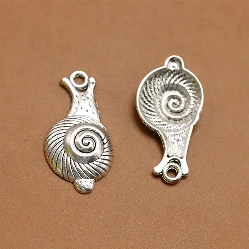 20 шт браслет в форме улитки подвески из сплава ювелирные изделия аксессуары для