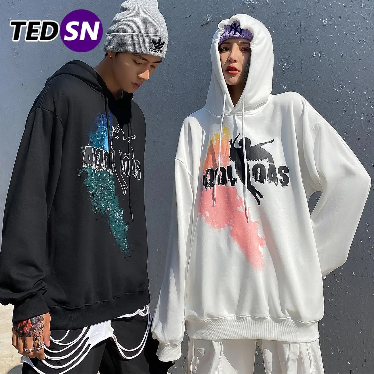

Hip Hop Black Cotton Streetwear Hoodie Sweatshirts for Men Autumn Retro pattern Print Hoodie Pullovers Harajuku Sweatshirts