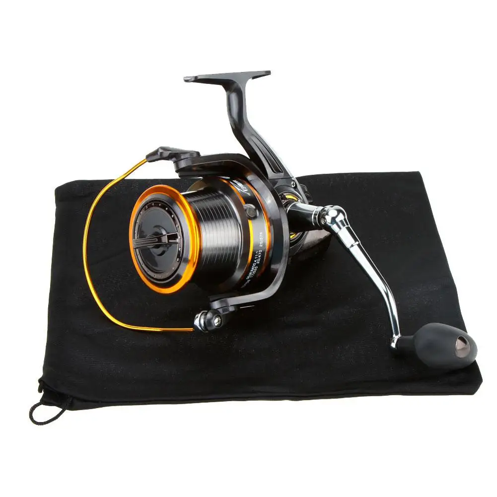 12+1BB 4.11:1 Left/Right Hand Anti Corrosive Fishing Reel Metal Spool for Surf Casting Long Shot Ocean Sea | Спорт и развлечения