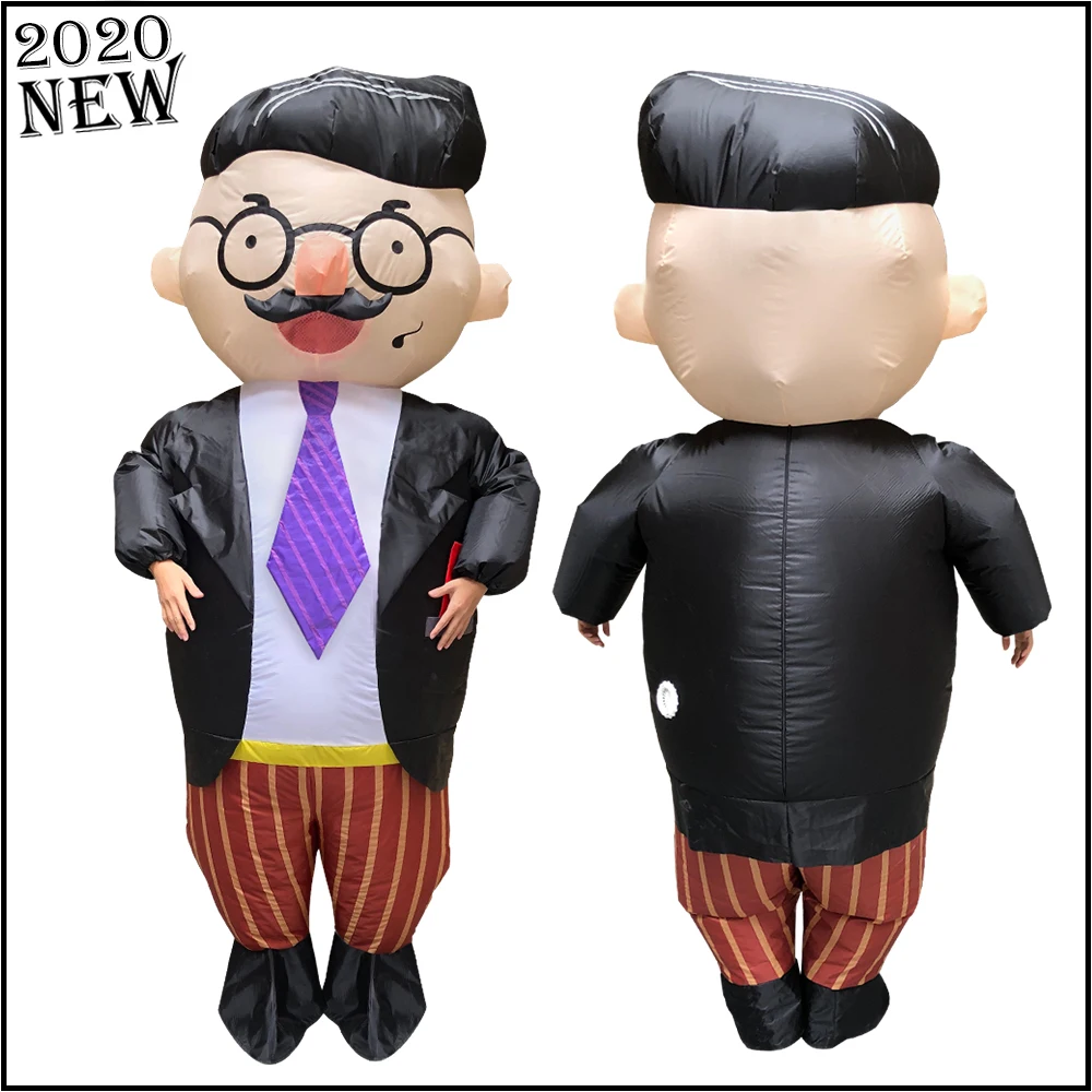 Новый Забавный костюм для Хэллоуина мужчин женщин взрослых офиса красивый босс
