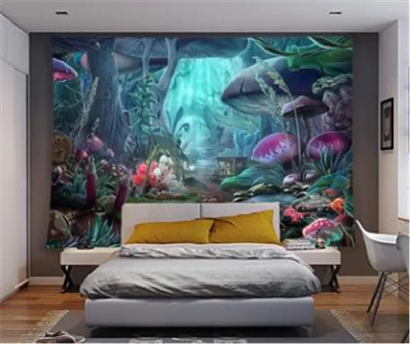 Психоделические крепление гобелен с монстром искусства на стене дома Одеяло