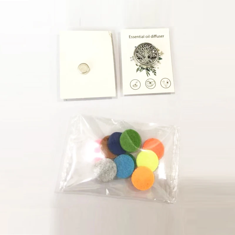 Диффузор медальон для масок ароматерапия зажимы из нержавеющей стали подвески