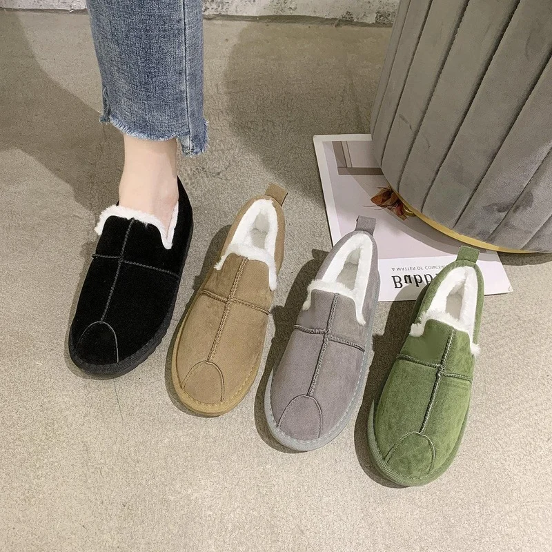 

Женские короткие сапоги из хлопка, Размеры 35-44
