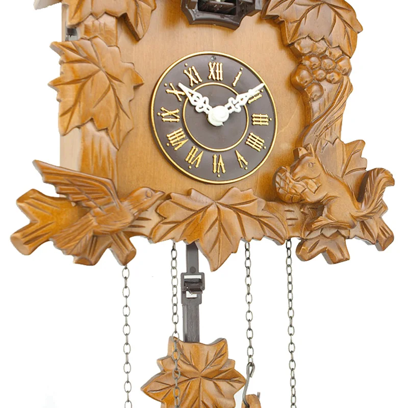 Новые Ретро часы с принтом Cuckoo настенные для гостиной будильником Птица