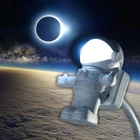 СВЕТОДИОДНЫЙ ночник в виде астронавта, креативный гибкий энергосберегающий светильник льник для чтения с питанием от USB для ухода за глазами, детский подарок