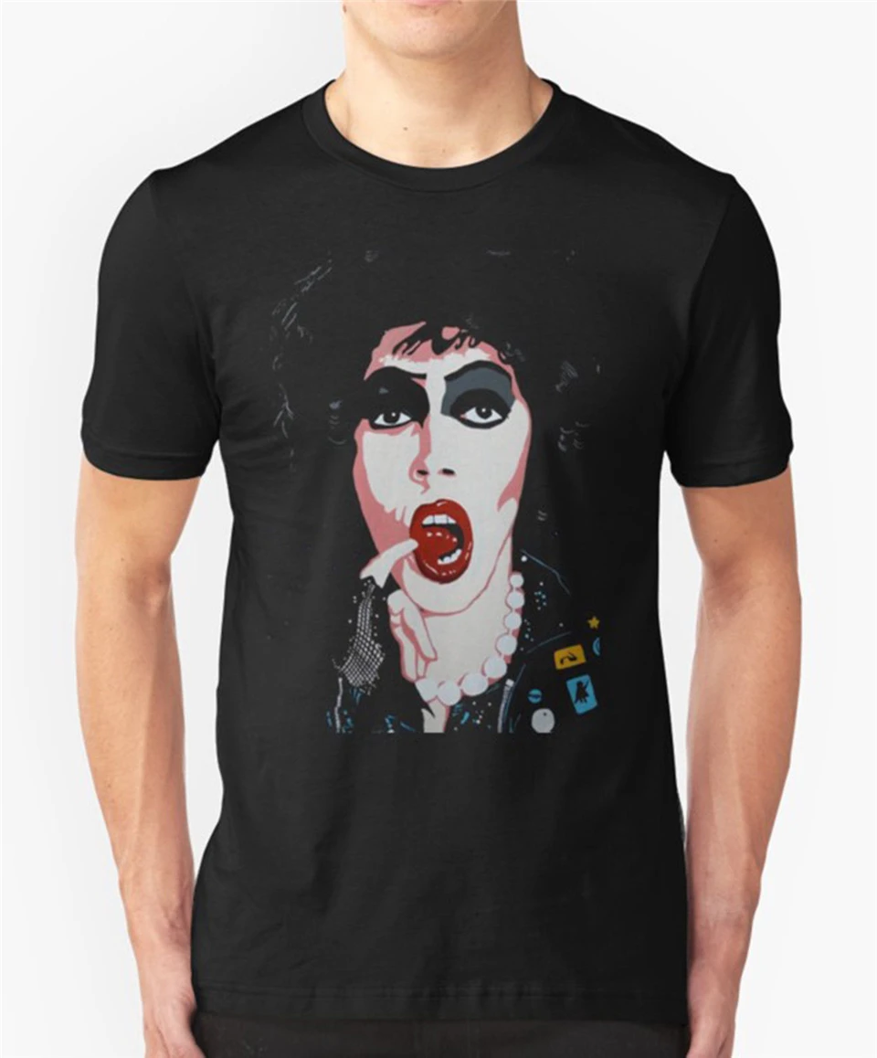 Футболка DR FRANK N FURTER с изображением Рокки хоррор из фильма музыкальный фильм 2