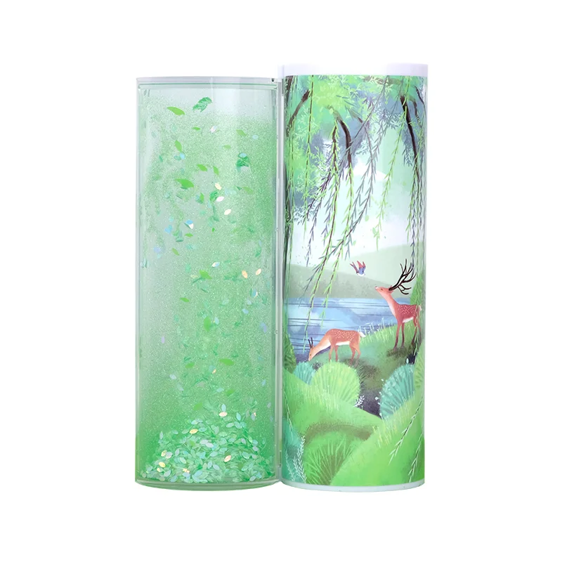 Прозрачный креативный Многофункциональный цилиндрический чехол пенал NBX с