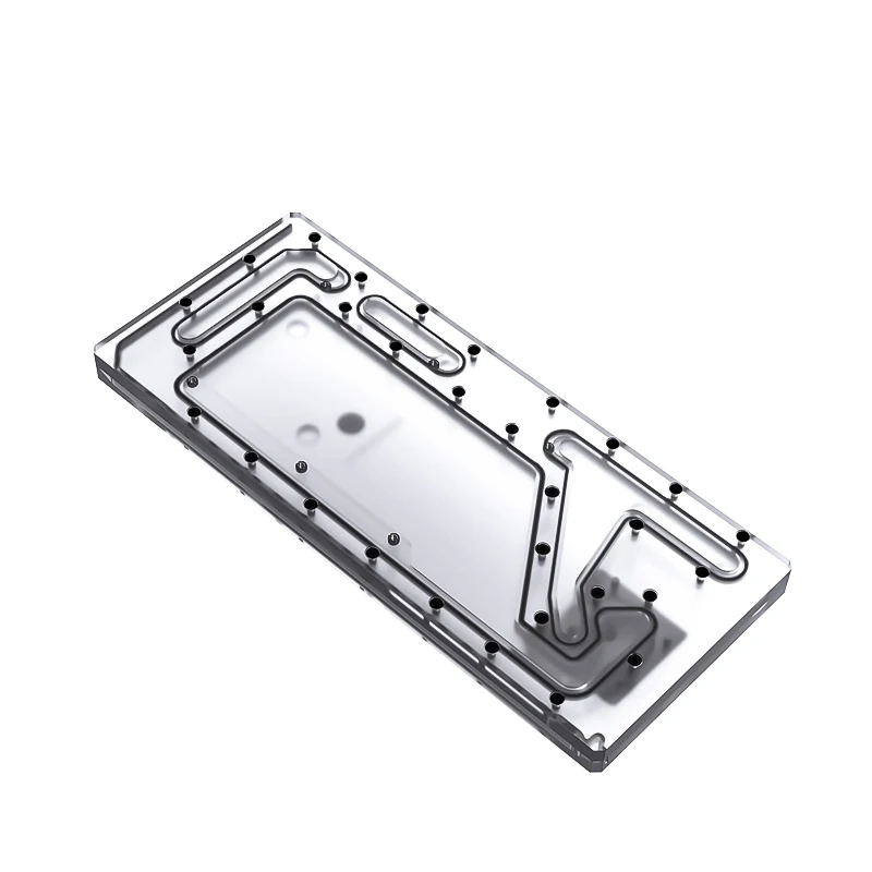 Акриловая доска BYKSKI водный канал для кулера Master C700P чехол компьютера ЦП и ГП-блока