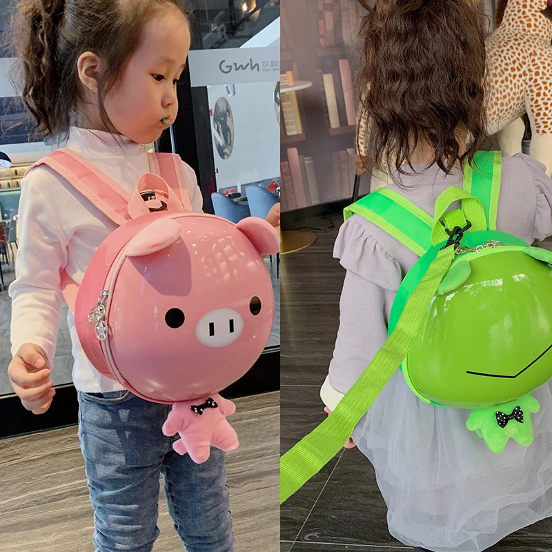 

Cute Pig Kids Bag for Girls Age 3-8 Years 3D Cartoon Kids Baby Bag Kindergarten Kids Crossbody Bags Girls Kindergarten