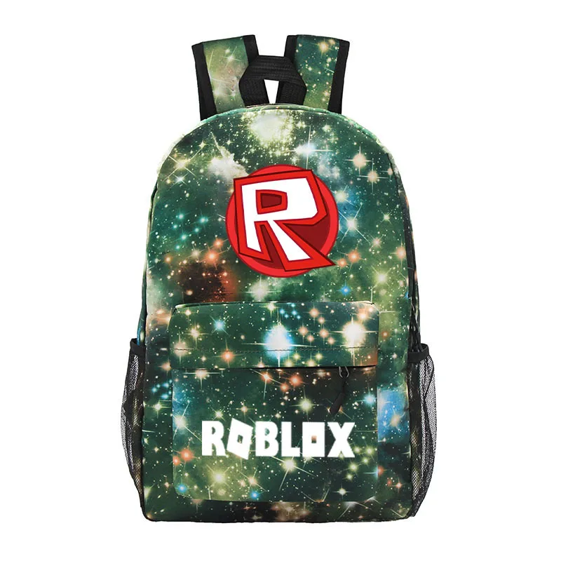 

Nebula Style Canvas ROBLOX Backpack For Teenagers Kids Boys Children Student School Bags Travel Shoulder Bag Unisex Laptop Bag