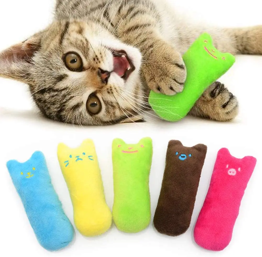 

Catnip Toy Cat Plush Scratching Play Chewing Teeth Cleaning Powerful Catnip Fish Pillow Pet Catnip Molar