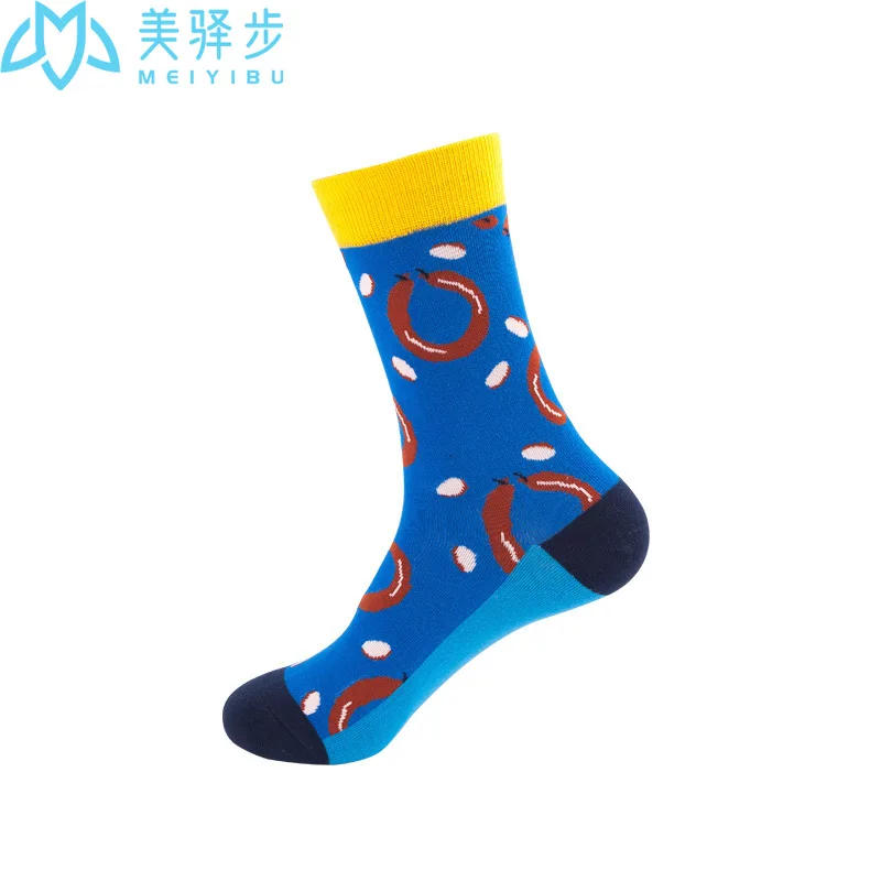 10 Pairs Per Set Fashion Socks Spring and Autumn Mid Tube Socks Fashion Socks Women