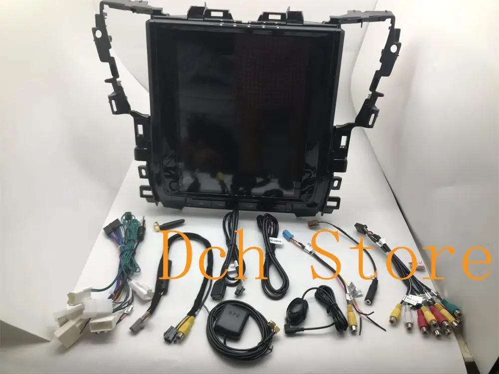 12 1 ''вертикальный автомобильный DVD плеер tesla style Android 9 0 GPS навигация для Toyota Alphard