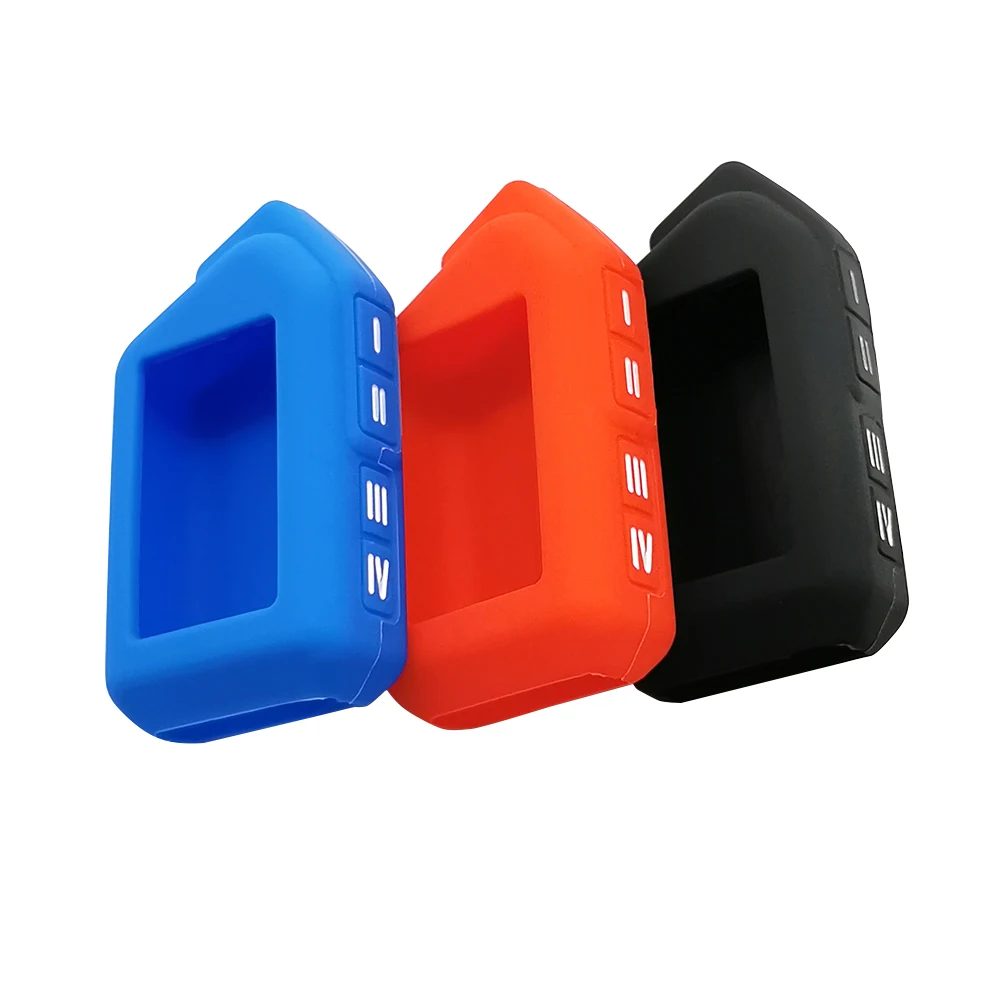 Силиконовый чехол для ключей резиновый автомобильной сигнализации sher-khan Mobicar A B в