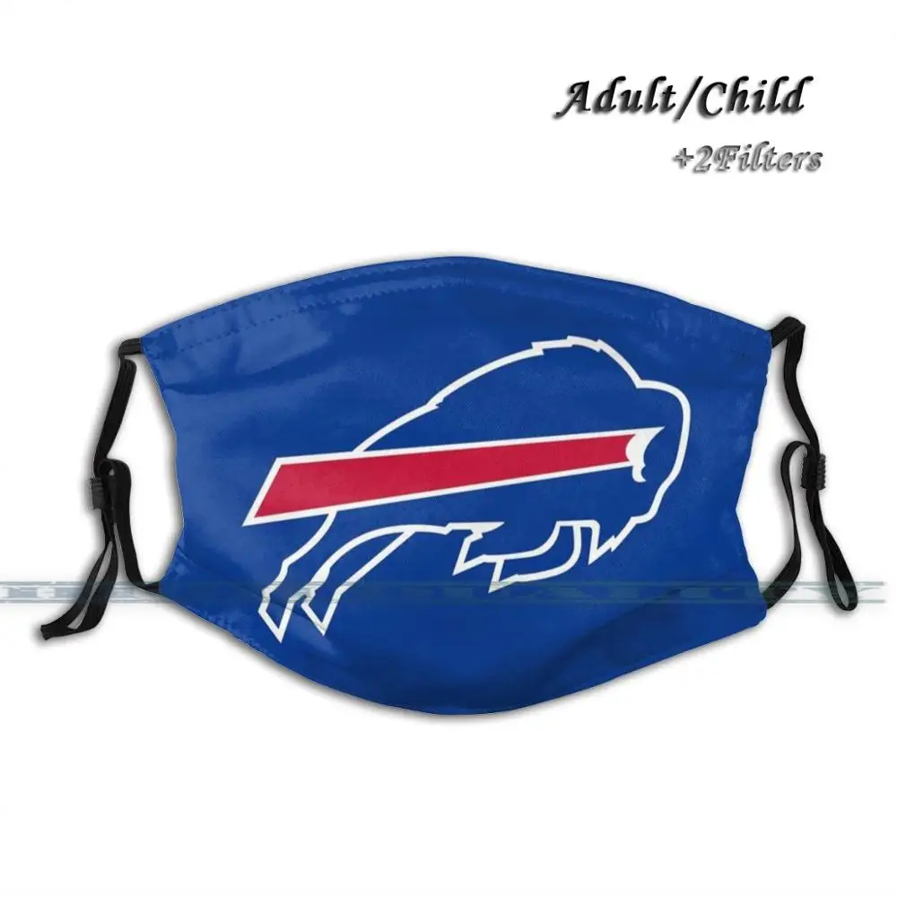 Многоразовая маска для лица Bill-Buffalo Регулируемые моющиеся Сменные модные маски с