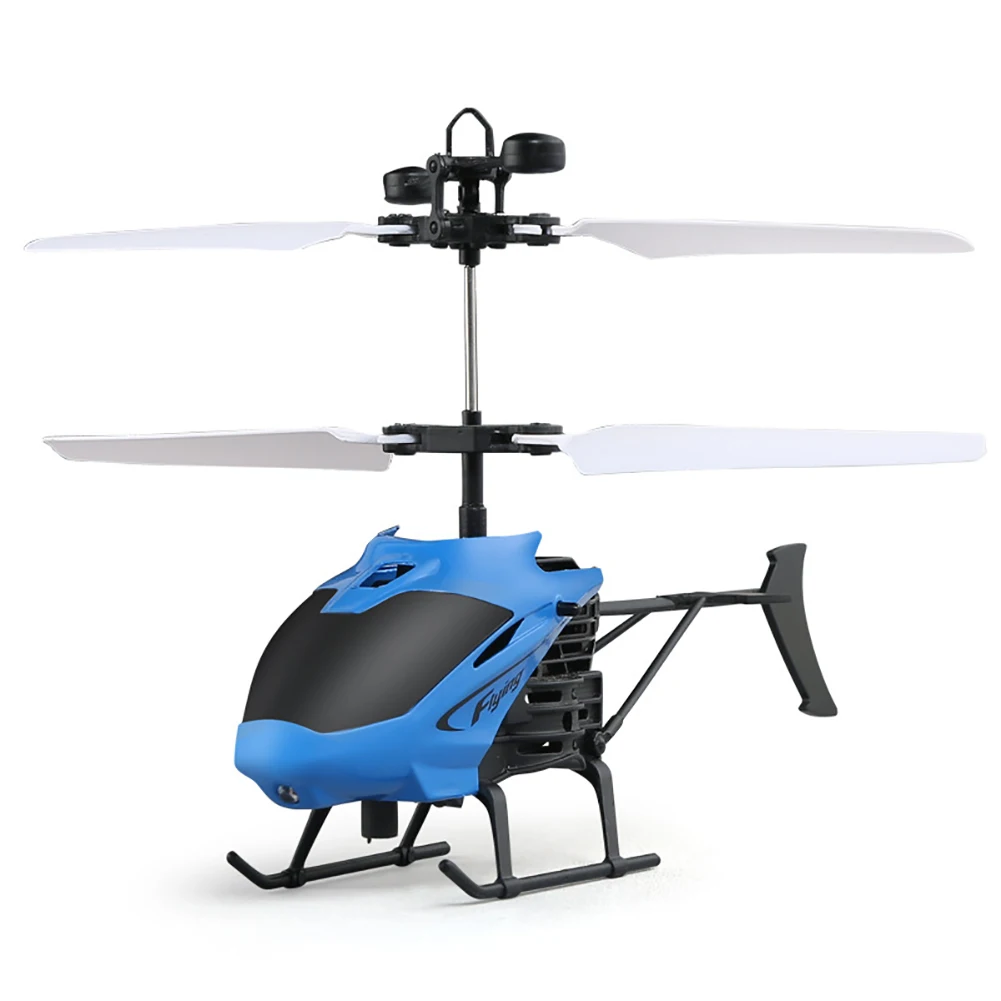 D715 Мини вертолет индукционный Самолет RC самолет Aerocraft Дрон с мигающим светильник