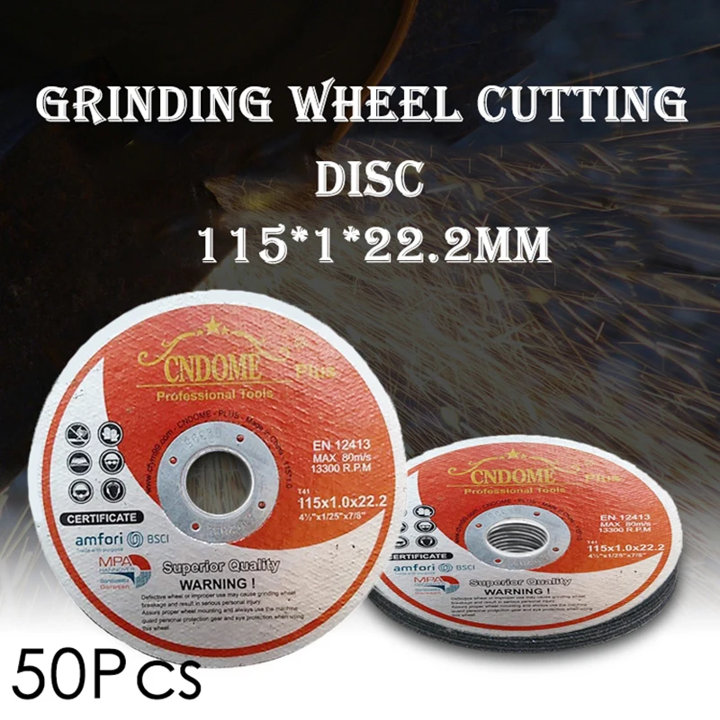 50 шт. режущий круг шлифовальный металлический диск из нержавеющей стали для