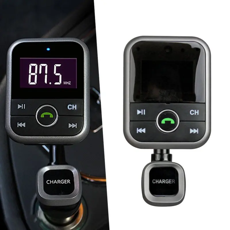 Комплект громкой связи Bluetooth BT67 автомобильный адаптер для зарядки с