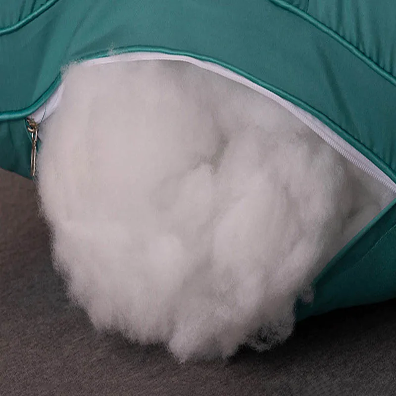 

Luxury 3D Style Rectangle Gray Pink Dark Green Goose/Duck Down Feather Bedding Pillows Down-Proof High Middle Low Pillow