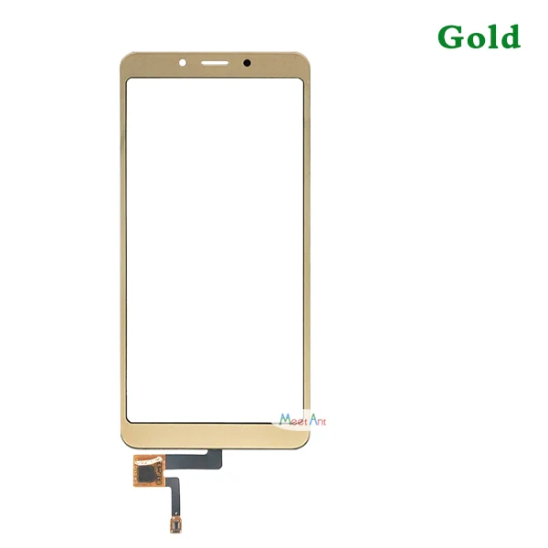 Gold No Tool Высокое качество 5,45 ''для Xiaomi Redmi 6 6A сенсорный экран дигитайзер сенсор внешнее стекло объектив панель Черный Белый Золотой - Цвет: Gold No Tool
