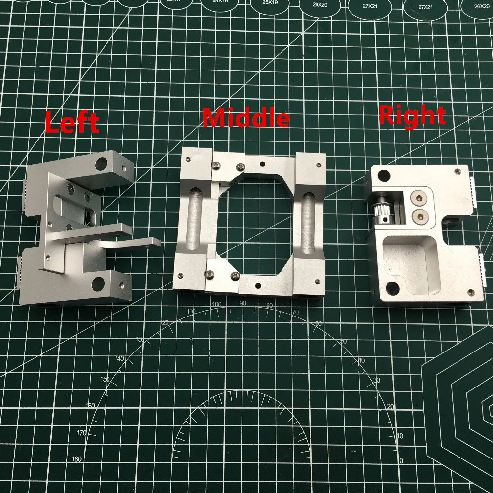 8 мм Вал алюминиевый X осевой металлический экструдер каретка + Y осевая комплект
