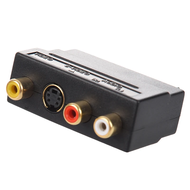 Переходник RGB Scart/Композитный RCA + S-Video AV TV o | Электроника