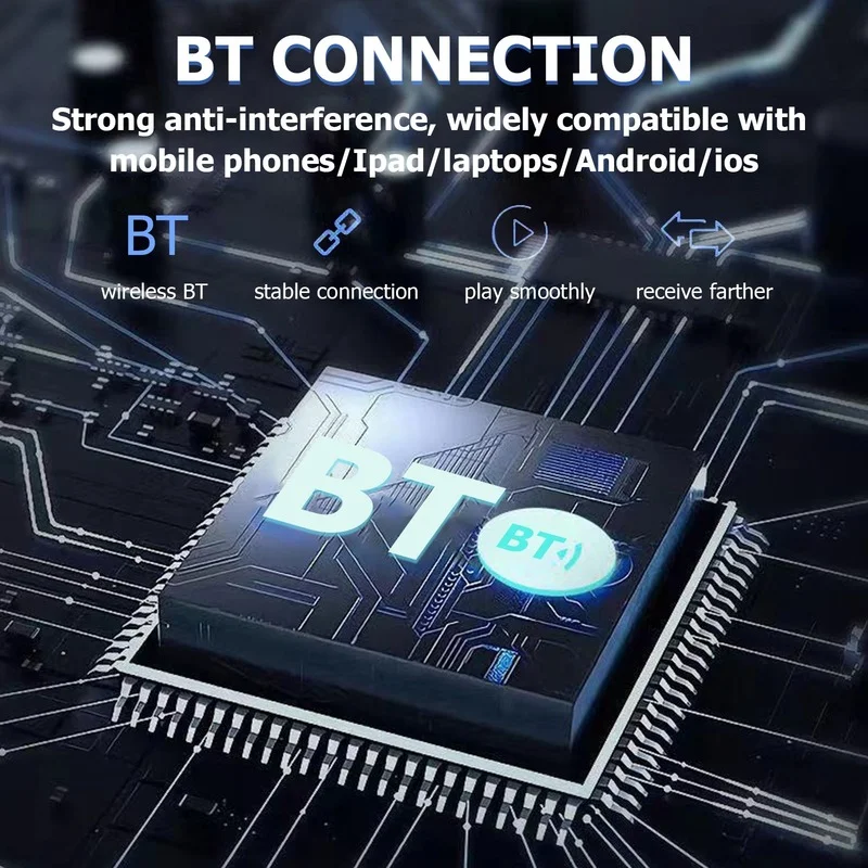 Беспроводной динамик сабвуфера стерео бумбокс громкий звук с мощными басами в режиме реального времени поддержка TF карты/ FM/ USB вход.