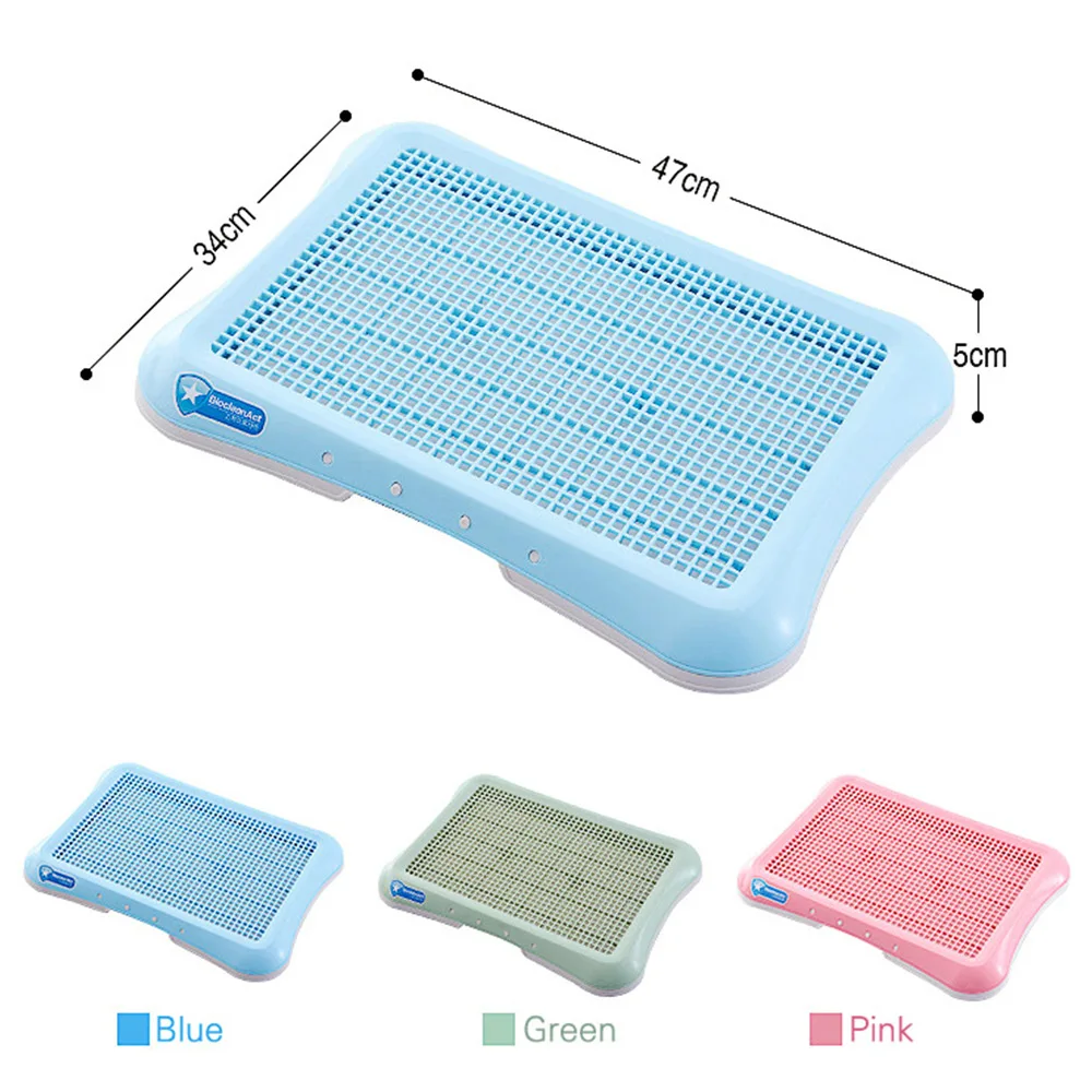 Портативный туалет для домашних питомцев решетчатый кошек поднос щенков