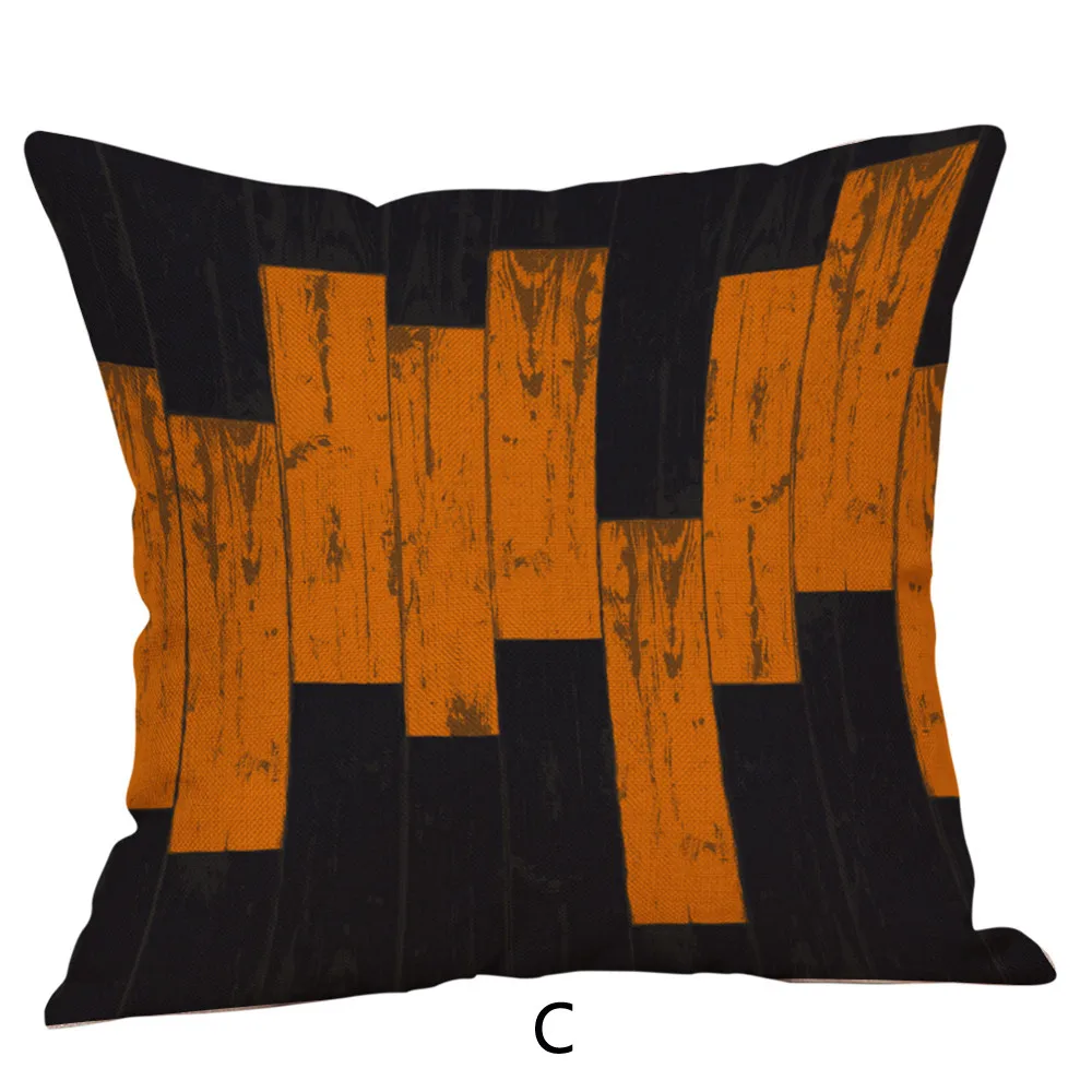 Чехол для подушки на Хэллоуин 45x45 см декоративные чехол из хлопка и льна