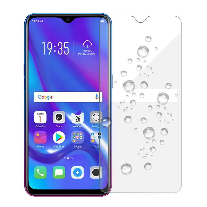 Закаленное стекло для Vivo S1 Helio P65 Стекло 9H 2.5D защитная пленка Взрывозащищенная