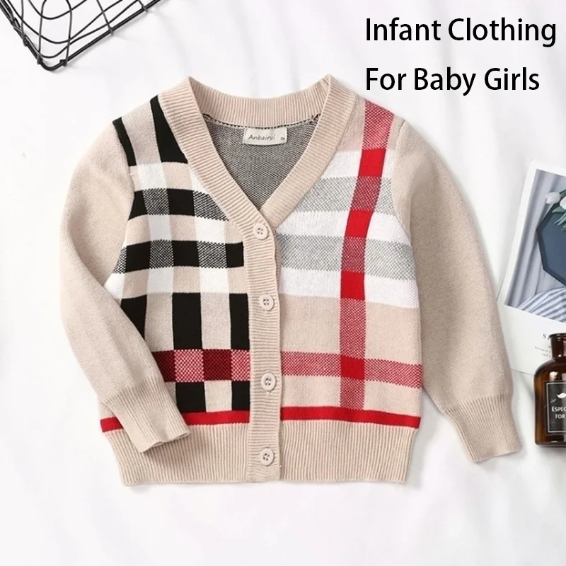 Свитер для маленьких мальчиков кардиган Осенний детский хлопковый пуловер