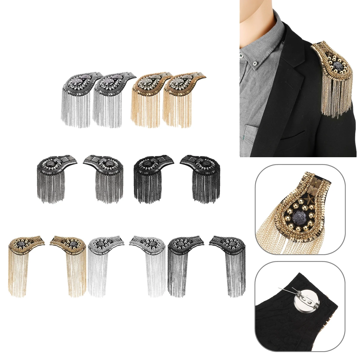 Женские и мужские костюмы в стиле панк готические военные модные аксессуары для