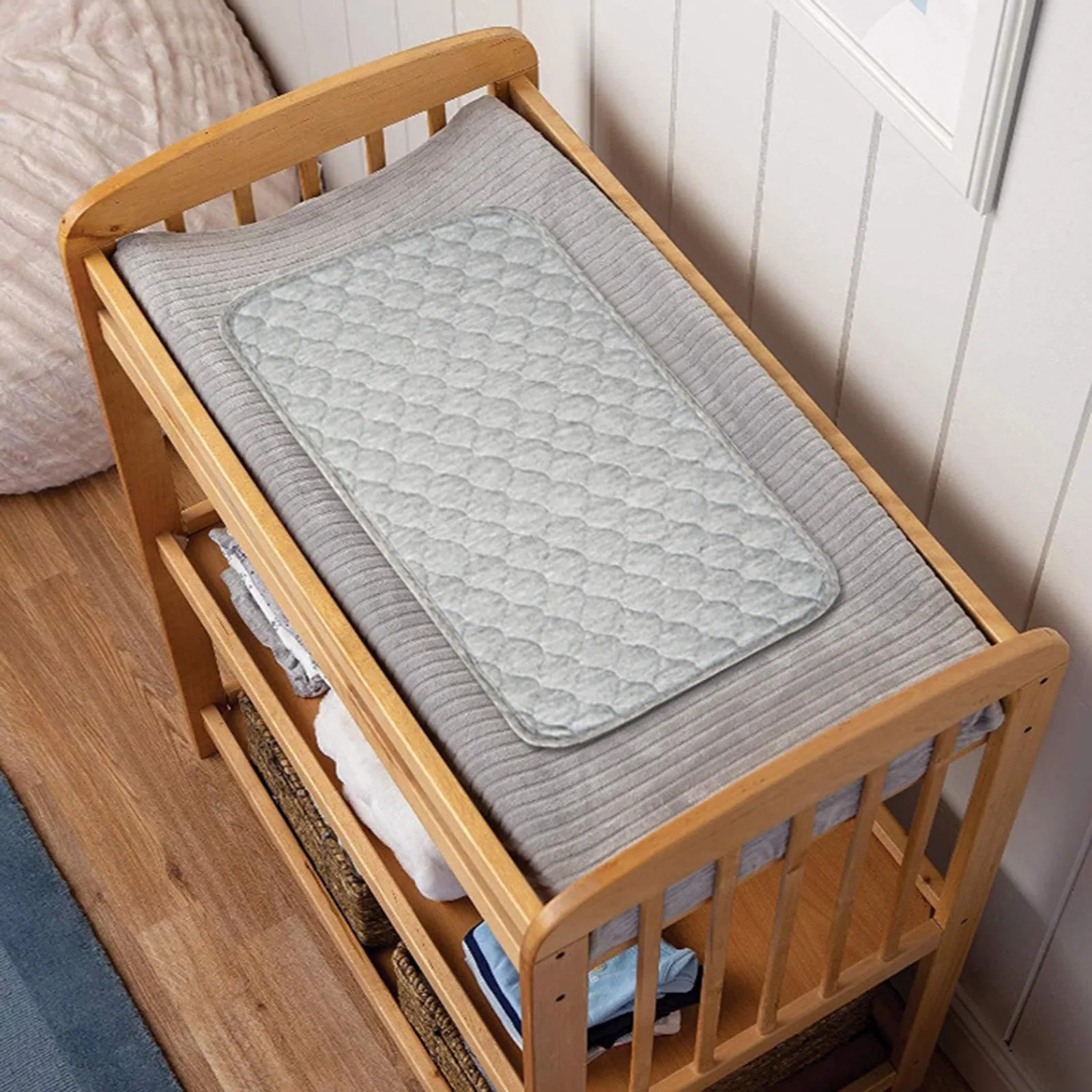 Мягкие пеленальные подкладки многоразовые протектор для детей 3 шт. | Мать и