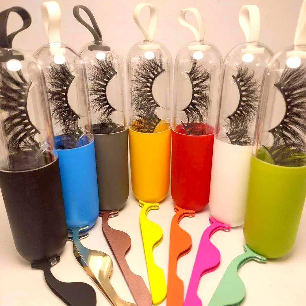 Оптовая продажа капсульные ресницы бутылка для таблеток набор ресниц