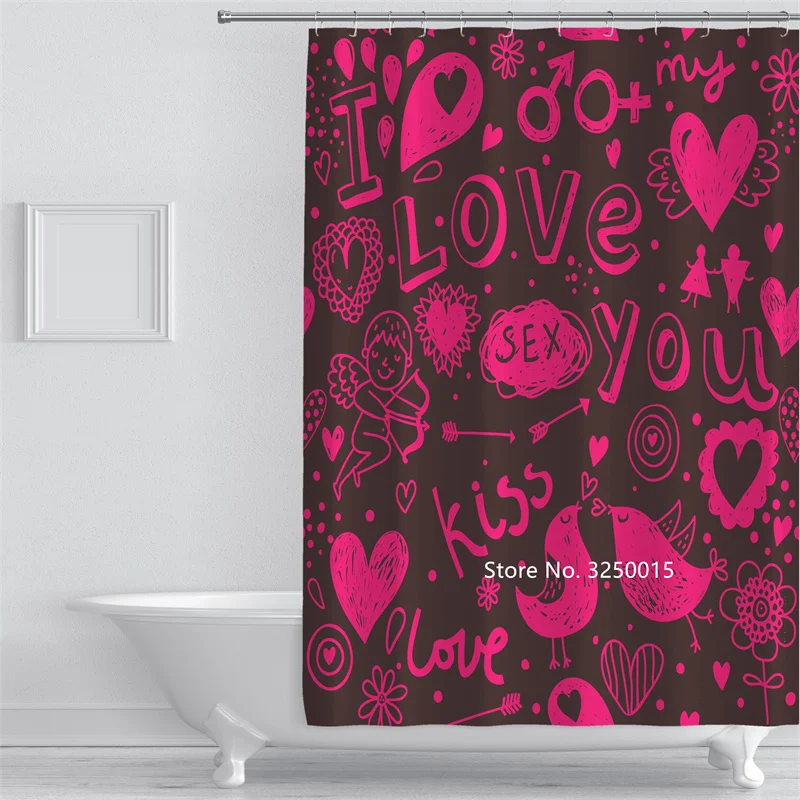 Черно-белая душевая занавеска с леопардовым принтом для ванной снега гор