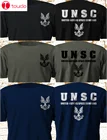 Новая разноцветная футболка Halos Unsc с обеих сторон S-3Xl