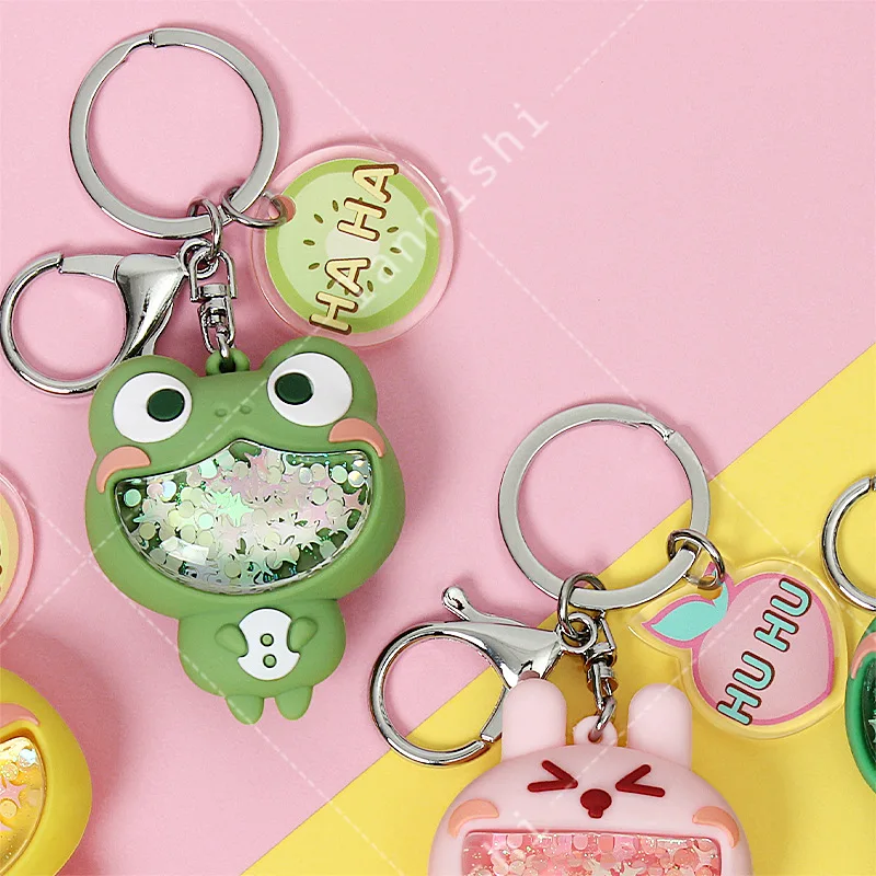 И сердечком для девочек Ins милые масла зыбучие пески большой рот с рисунками