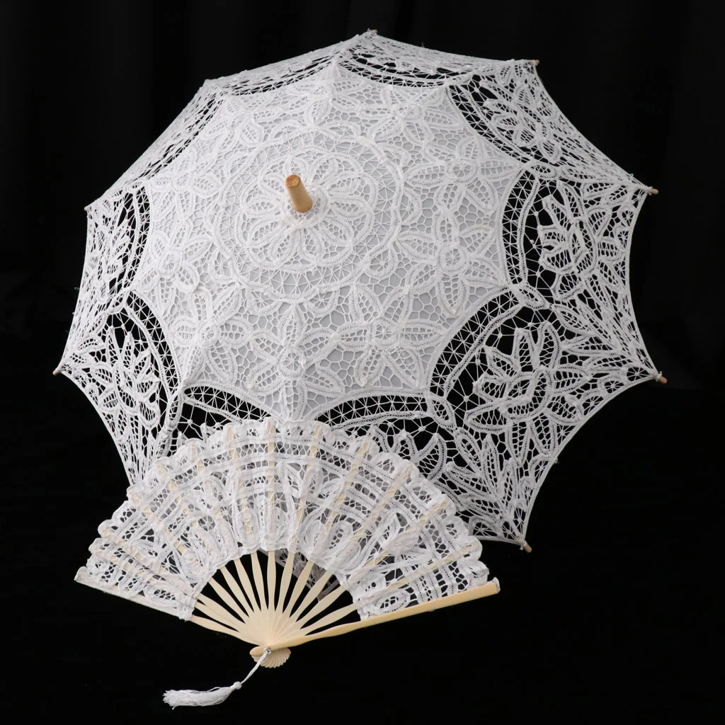 Модный кружевной зонт складной ручной вентилятор для свадьбы фотографии танцев