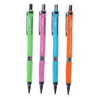 4 sets set press the plastic activity pencil simple 2b study stationery writing painting childrens gift 0 50 7mm
