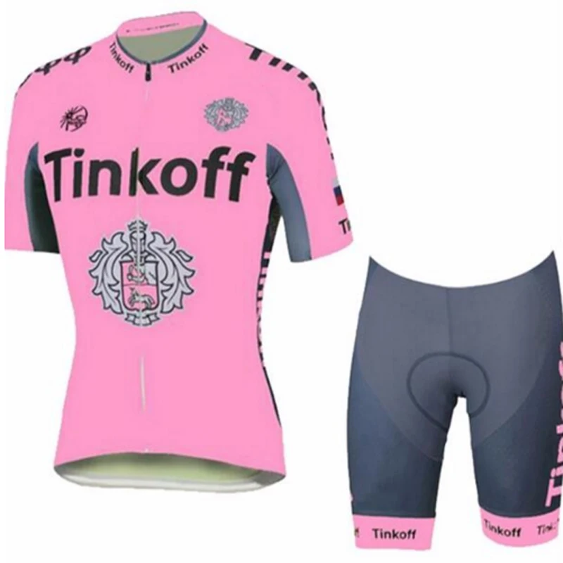 Новинка Tinkoff профессиональная команда езды на велосипеде Джерси спортивный