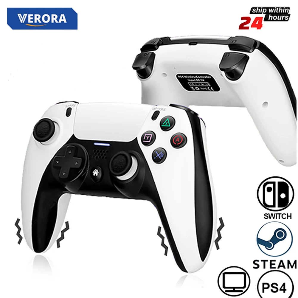 

PS4 Gamepad Wireless Controller Bluetooth-compatible Vibration Joysticks For Sony PS4 Game Console PS5 Style Pad