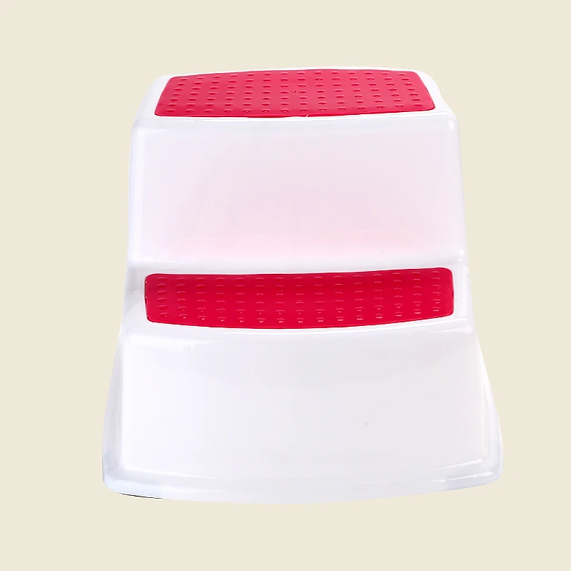 

Thicken Kids 2-step Stool Anti-slip Toddler Stool for Toilet Potty Bathroom Kitchen PR Sale
