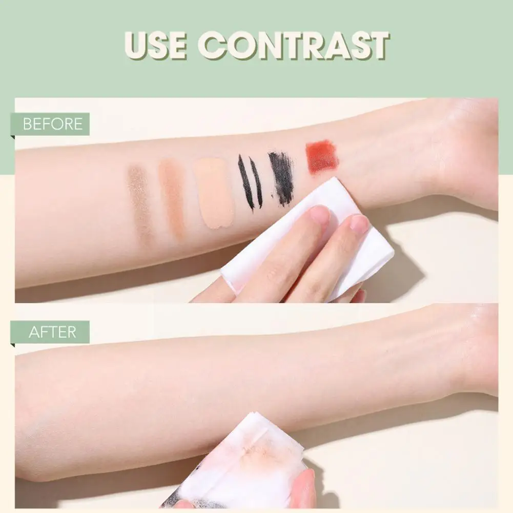 

O.TWO.O Makeup Remover Wipes 20PCS Facial Cleansing Tools Wet Face Wash Cotton For Make-Up Tissue Remover Cosmetics Wipes W6W5