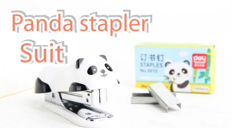 1 шт. Милая панда пластиковые канцелярские принадлежности для студентов